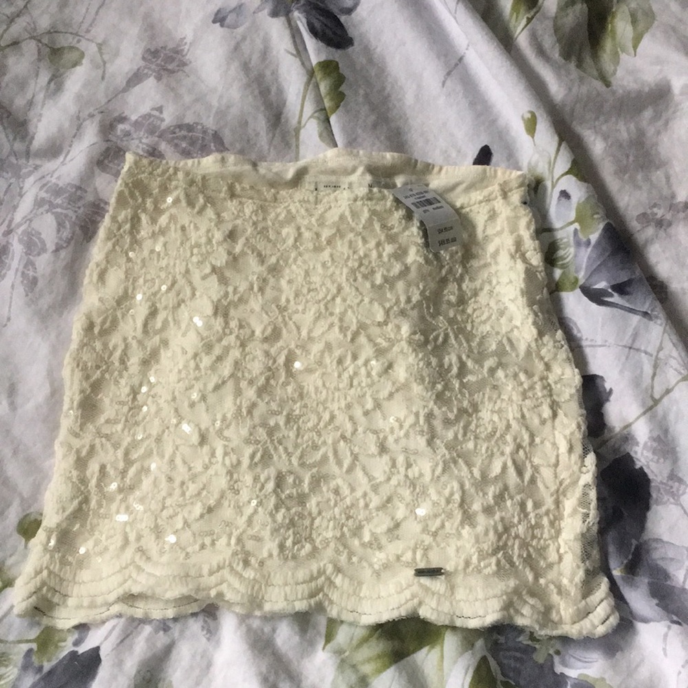 Abercrombie sequinned skirt